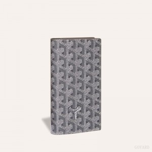 Goyard SAINT-LAMBERT WALLET Vaka Çantası Gri | GY-YBC5302