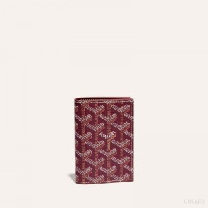 Goyard SAINT-MARC CARD WALLET Kartlık Bordo | GY-UCA2190