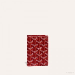 Goyard SAINT-MARC CARD WALLET Kartlık Kırmızı | GY-UEK3101