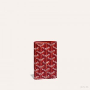 Goyard SAINT-PIERRE CARD WALLET Kartlık Kırmızı | GY-TGS0490