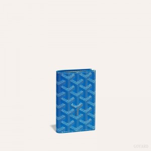Goyard SAINT-PIERRE CARD WALLET Kartlık Mavi | GY-UVF6650