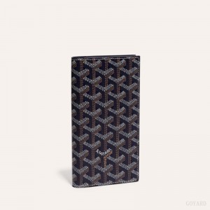 Goyard SAINT-ROCH WALLET Cüzdan Lacivert Mavi | GY-LEF4242