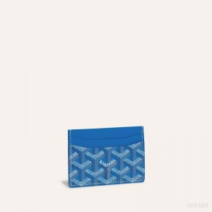Goyard SAINT-SULPICE CARD WALLET Kartlık Mavi | GY-USK4666