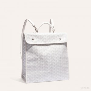 Goyard SAINT LEGER BACKPACK Çantası Beyaz | GY-XMF3454