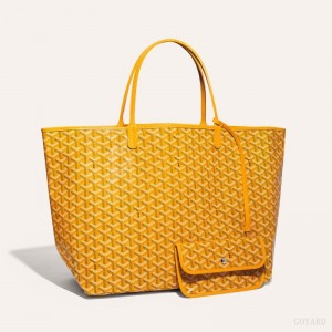 Goyard SAINT LOUIS GM BAG Tote Çanta Sarı | GY-QFV0556