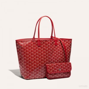 Goyard SAINT LOUIS PM BAG Tote Çanta Kırmızı | GY-VQT6724
