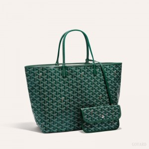 Goyard SAINT LOUIS PM BAG Tote Çanta Yeşil | GY-TNI5247