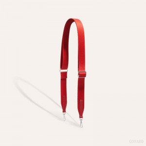 Goyard SANGLE PM STRAP Çanta Kayışı Kırmızı | GY-IVQ5438