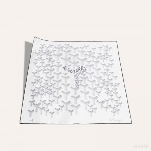 Goyard SCARF N°1 Fular Beyaz | GY-OTO6992