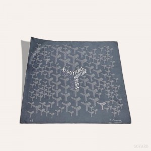 Goyard SCARF N°1 Fular Gri | GY-QKU8883