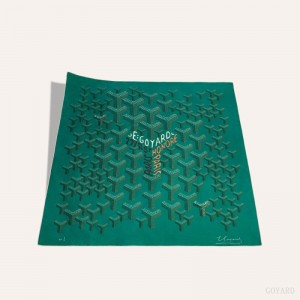 Goyard SCARF N°1 Fular Yeşil | GY-MIJ4463