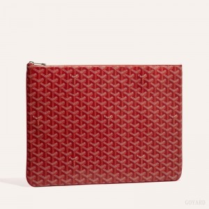 Goyard SENAT GM DOCUMENT CASE Kese Çanta Kırmızı | GY-YMV2800