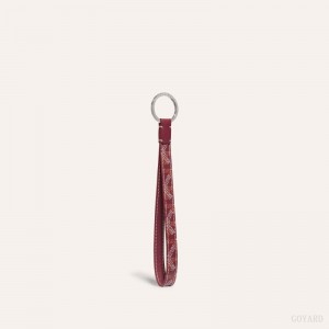 Goyard SESAME KEY RING Anahtarlıklar Bordo | GY-FWM4368