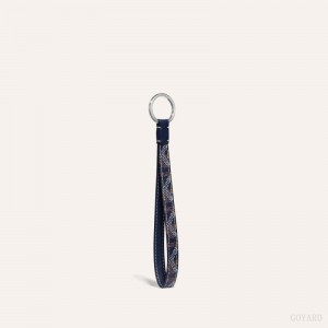 Goyard SESAME KEY RING Anahtarlıklar Lacivert Mavi | GY-BEO7953