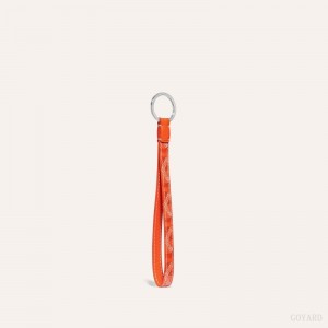 Goyard SESAME KEY RING Anahtarlıklar Turuncu | GY-KQE1617