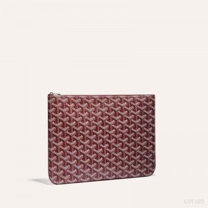 Goyard SÉNAT MM POCKET Aksesuar Bordo | GY-ZRV0255
