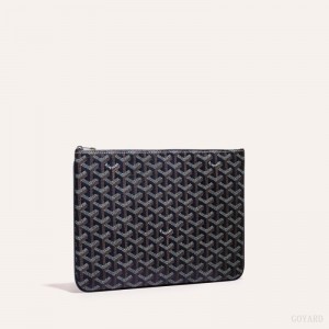 Goyard SÉNAT MM POCKET Aksesuar Lacivert Mavi | GY-PWS0364