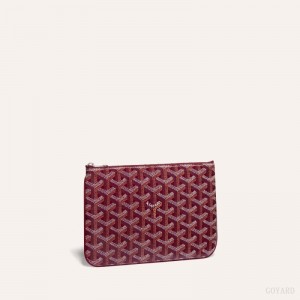 Goyard SÉNAT PM POCKET Küçük Deri Ürünler Bordo | GY-XVE4416