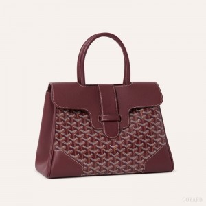 Goyard Saïgon tote bag El Çantası Bordo | GY-RKC0439