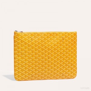 Goyard Sénat MGM Pouch Kese Çanta Sarı | GY-FRJ5575