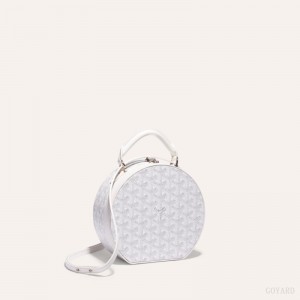 Goyard THE ALTO HATBOX TRUNK BAG Mini Çanta Beyaz | GY-IVA4615