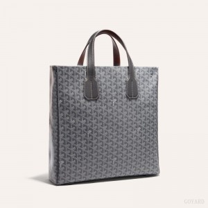 Goyard VOLTAIRE BAG Tote Çanta Gri | GY-IDF9577