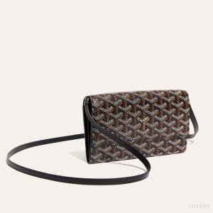 Goyard Varenne Continental Wallet Omuz Çantası Siyah | GY-PJU5934
