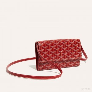 Goyard Varenne Continental Wallet Omuz Çantası Kırmızı | GY-YWI1065