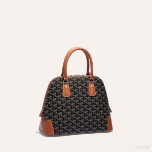 Goyard Vendôme PM Bag Omuz Çantası Siyah Kahverengi | GY-ZLL5424