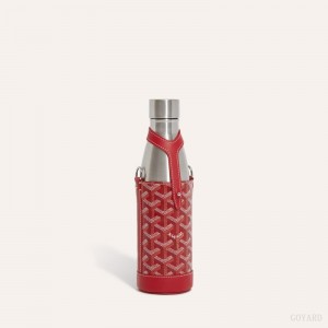 Goyard Yonne MM Case & Flask Aksesuar Kırmızı | GY-HCB8843