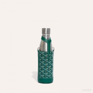 Goyard Yonne MM Case & Flask Aksesuar Yeşil | GY-CUR5348