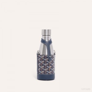 Goyard Yonne PM Case & Flask Aksesuar Lacivert Mavi | GY-KLX0726