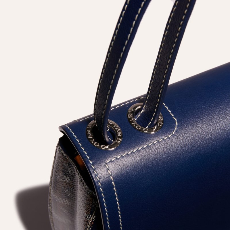 Goyard 233 bag Omuz Çantası Lacivert Mavi | GY-MIH2261