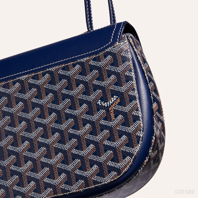 Goyard 233 bag Omuz Çantası Lacivert Mavi | GY-MIH2261
