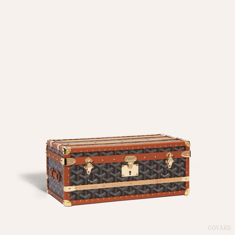 Goyard 352 CASE Boxes Siyah Kahverengi | GY-FTN0064