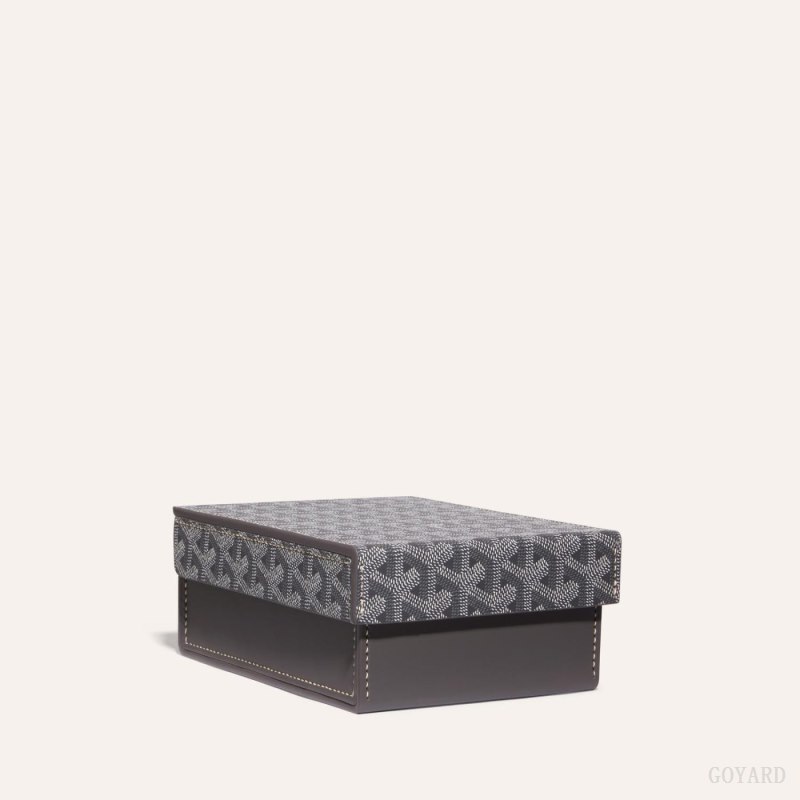 Goyard 4 WATCH CASE Boxes Gri | GY-HAV4248