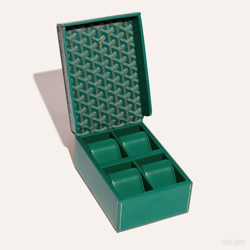 Goyard 4 WATCH CASE Boxes Yeşil | GY-LCW7661