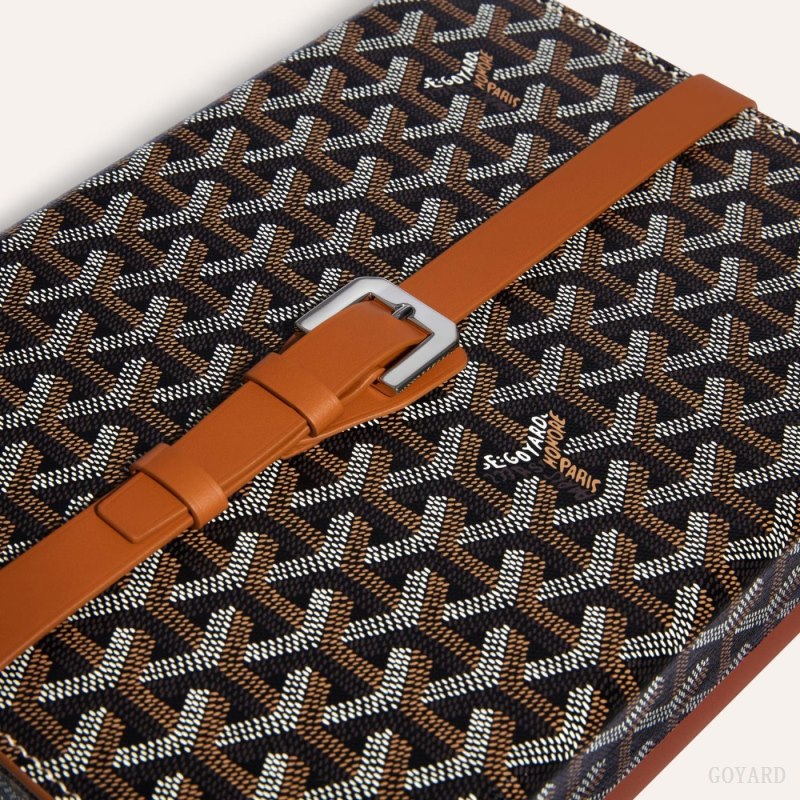 Goyard 8 WATCH CASE Boxes Siyah Kahverengi | GY-EPD1030