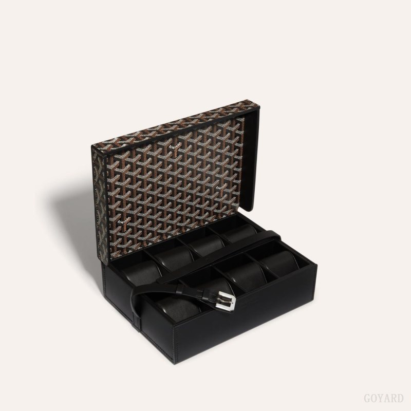 Goyard 8 WATCH CASE Boxes Siyah | GY-IYY7758