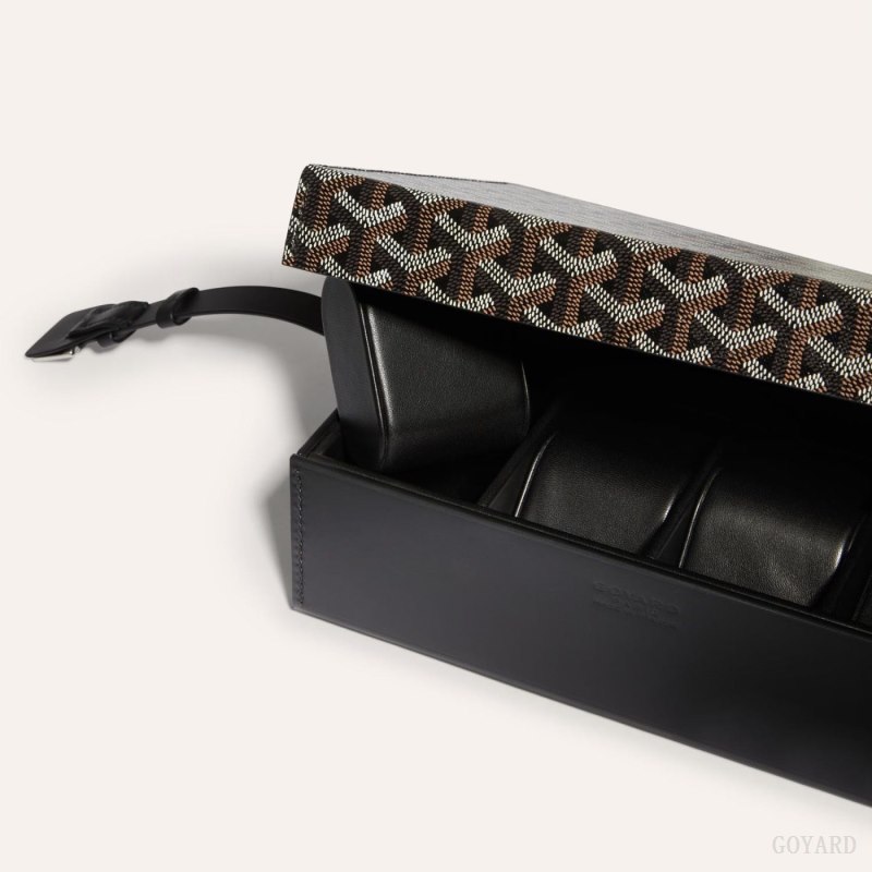 Goyard 8 WATCH CASE Boxes Siyah | GY-IYY7758