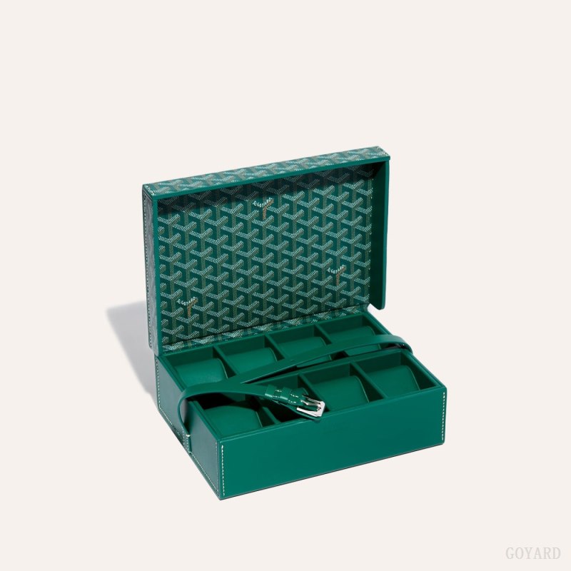 Goyard 8 WATCH CASE Boxes Yeşil | GY-OGH4048
