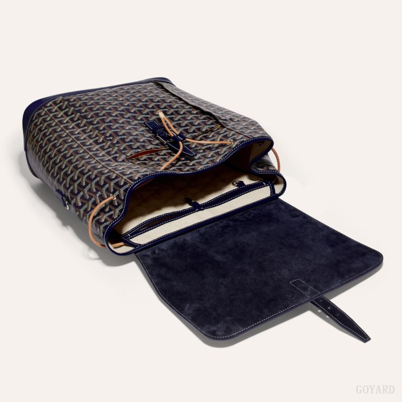 Goyard ALPIN MM BACKPACK Sırt Çantası Lacivert Mavi | GY-LCI5348