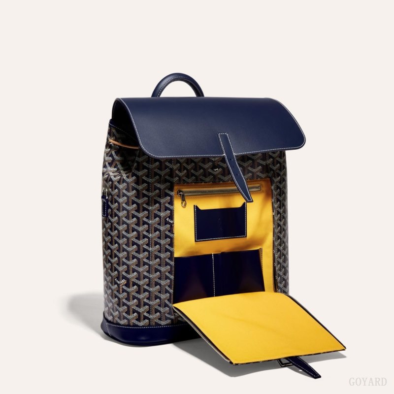 Goyard ALPIN MM BACKPACK Sırt Çantası Lacivert Mavi | GY-LCI5348