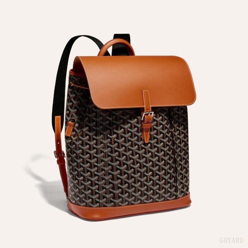 Goyard ALPIN MM BACKPACK Sırt Çantası Siyah Kahverengi | GY-CSD0601