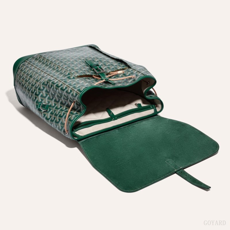 Goyard ALPIN MM BACKPACK Sırt Çantası Yeşil | GY-YAP7664
