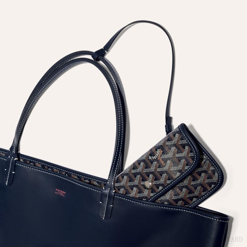 Goyard ANJOU GM BAG Tote Çanta Lacivert Mavi | GY-SXR5745