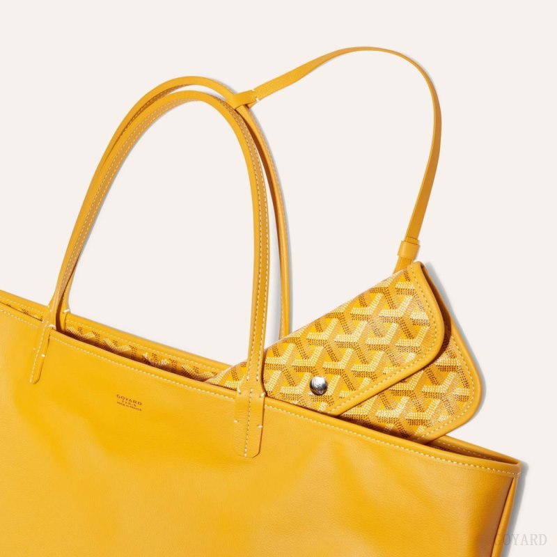 Goyard ANJOU GM BAG Tote Çanta Sarı | GY-JDZ6685