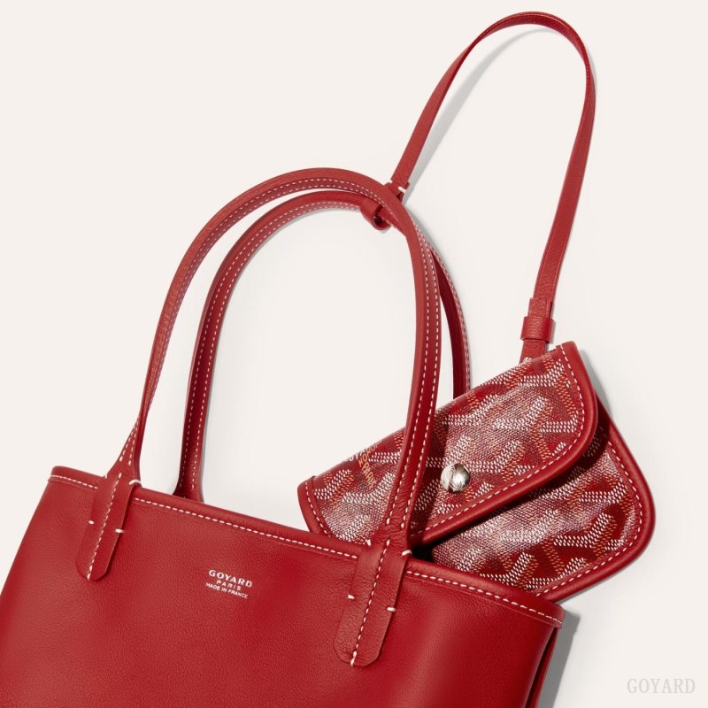 Goyard ANJOU MINI BAG Tote Çanta Kırmızı | GY-UHG3123