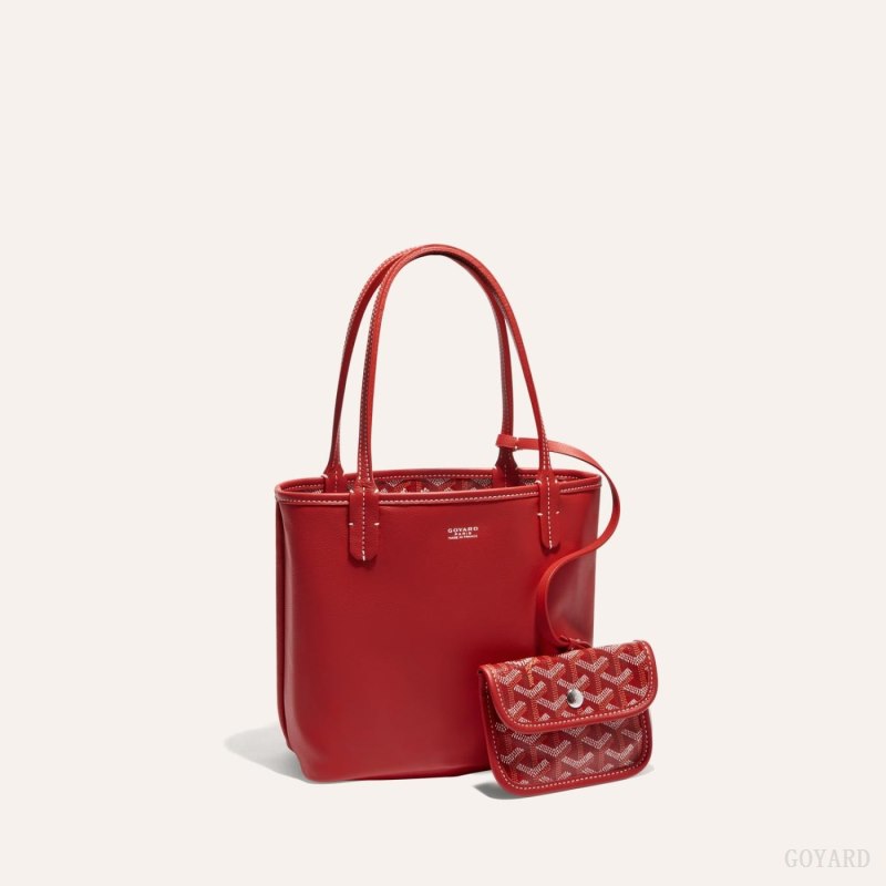 Goyard ANJOU MINI BAG Tote Çanta Kırmızı | GY-UHG3123