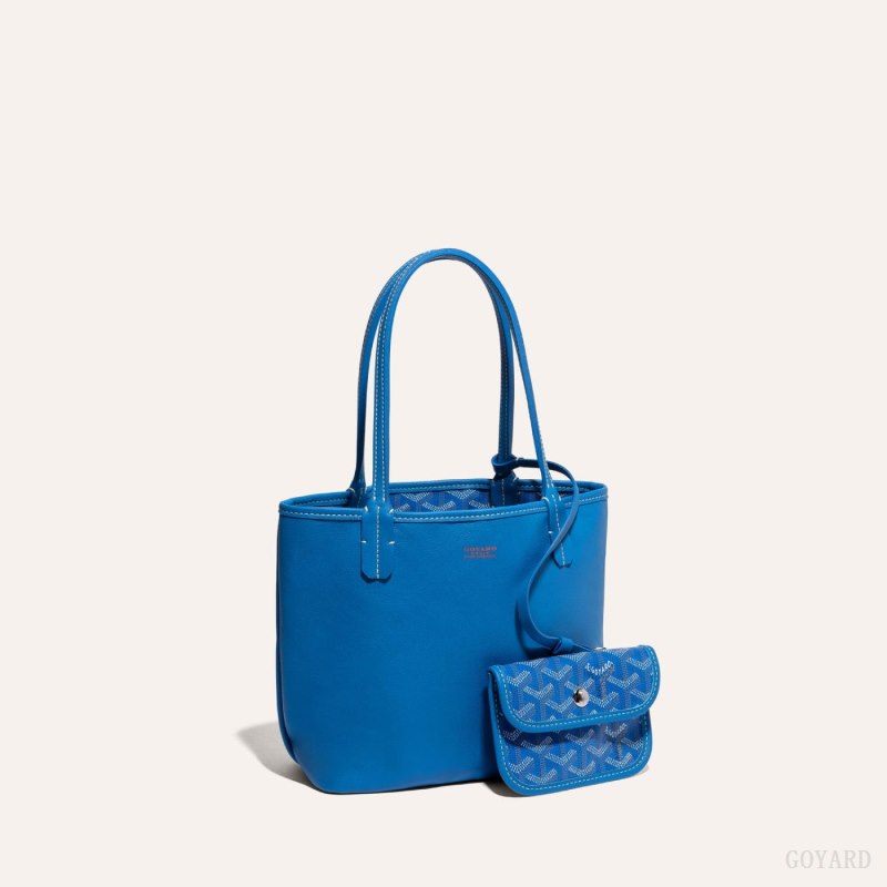 Goyard ANJOU MINI BAG Tote Çanta Mavi | GY-UVB5386